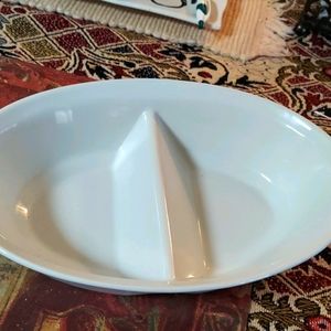 White duo bowl